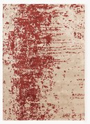 Tapete em lã artesanal com padrão abstrato Cynthia