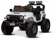 Jipe elétrico para crianças OFFRIDE 4x4 2 Lugares 24V bateria de litio, Rodas Grandes EVA com suspensão nas rodas traseiras, controlo remoto, luzes LE