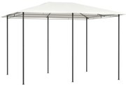 vidaXL Gazebo 3x4x2,6 m 160 g/m² cor creme
