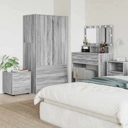 vidaXL Armário de Banheiro Cinza Sonoma 40,5 x 40 x 44 cm