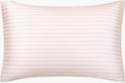 Fronha de almofada em seda charmeuse 19 momme Striped, vários tamanhos