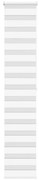 vidaXL Cortina de zebra 45x200 cm largura do tecido 40,9 cm poliéster