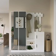 Cabide de Entrada DD8 – Branco – 147,2x179,7x37,5 cm