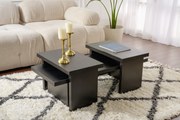 Mesa de Centro Sanctuary – Preto Madeira – 110x39,3x45 cm