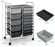 Cabide de roupas ajustável com trilho duplo