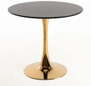 Mesa Kolio 90 cm Golden - Preto