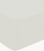 Lençol ajustável para boxspring em cetim de algodão Uni