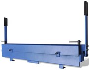 vidaXL Máquina para dobrar chapas metálicas, operação manual, 930 mm