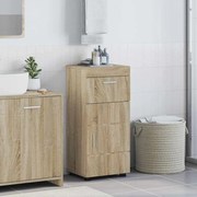 vidaXL Conjunto de Armários para Banheiro TULUM Carvalho Sonoma