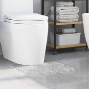 Tapete de Banho U-Shape Cinza 50x50 cm Polipropileno Antiderrapante