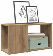 vidaXL Móvel de TV 60x24x32 cm derivados de madeira carvalho artisiano