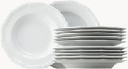 Conjunto de loiça em porcelana Maria Weiß, 6 pessoas, 12 uni.