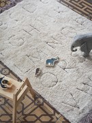 Tapete lavável ABC - LORENA CANALS cru