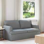 vidaXL Sofá Cinzento-claro 142 x 80 x 85 cm tecido