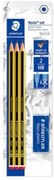 Lapis de Grafite Staedtler Noris Nº2 hb Blister de 3 Unidades