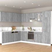 vidaXL Armário suspenso “Lyon” 60x31x40 cm cinzento sonoma