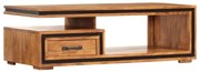 vidaXL Mesa de centro 100x45x33 cm madeira de acácia maciça