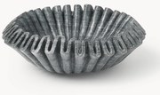 Taça decorativa artesanal em mármore Santorini, Ø 31 cm
