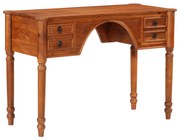 vidaXL Secretária com gavetas 110x50x76 cm madeira de acácia maciça