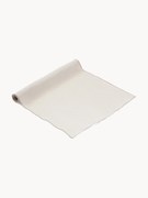 Corredor de mesa em linho com rebordo decorativo Kennedy