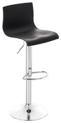 Banco de bar Hoover 39 x 84-104 x 36 cm Preto