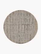 Tapete redondo em viscose artesanal Jane