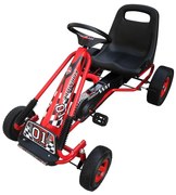 Kart com pedal vermelho