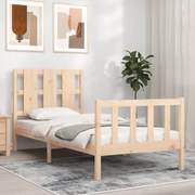 vidaXL Cama sem colchão 90x190 cm madeira de pinho maciça