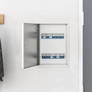 vidaXL Painel de Acesso Branco 43 x 33 x 3 cm Aço