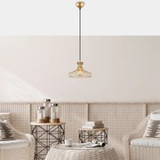 Candeeiro Chandelier Events – Dourado Brilhante – 23 x 23 x 129 cm