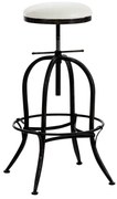 Banco de bar Radong 45 x 73-93 x 45 cm Bronze