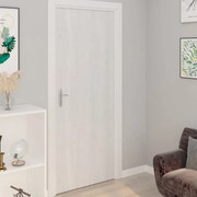 vidaXL Autocolante para porta 4 pcs 210x90 cm PVC cor madeira branca