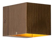 Candeeiro de parede moderno bronze escuro - Transfer