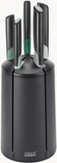 Conjunto de facas com bloco rotativo Elevate, conjunto de 6