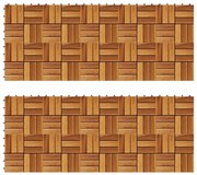 Ladrilho de pavimento 20 pcs 30 x 30 cm madeira de acácia