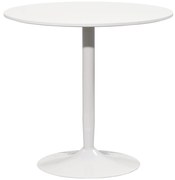 Mesa de Cozinha Redonda Mesa de Jantar Moderna para 2 Pessoas com Base