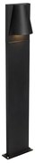 Candeeiro de pé para exterior industrial preto IP44 - Femke Industrial