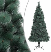 vidaXL Árvore de Natal artificial com suporte 150 cm PET verde