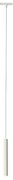 Candeeiro Pendente Moderno Branco para Sistema de Trilho Monofásico - Slimline Keno