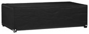 vidaXL Capa p/ mobiliário de jardim 8 ilhós 125x70x35 cm retangular