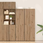 vidaXL Highboard de Carvalho Artesanal 50x42.5x185 cm Madeira Engenharia