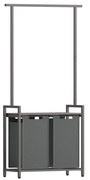 Cesto de lavandaria com 2 secções e forros removíveis. | VASAGLE | 73 x 33 x 175 cm | BLH241G01.