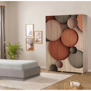 Roupeiro Lena – Sonomo – 135 cm x 192 cm x 52 cm