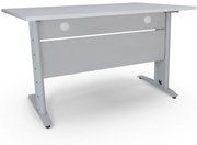 Secretária de Escritório 1600x800x750mm Soho – Cinza / Cinza