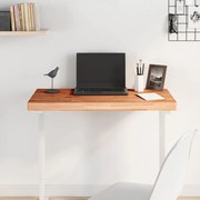 vidaXL Tampo de mesa retangular 80x40x4 cm madeira de faia maciça