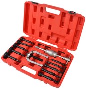 vidaXL Conjunto extrator de rolamentos de inserção, 16 pcs