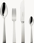 Conjunto de talheres artesanais muito polidos Riva, vários tamanhos