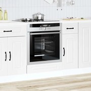 vidaXL Armário forno Kalmar derivados de madeira branco