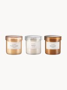 Velas perfumadas Valoa (ylang-ylang, neroli, bergamota), conjunto de 3
