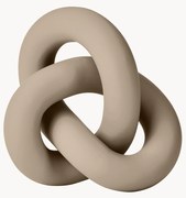 Objeto decorativo artesanal Knot, Alt 9 cm